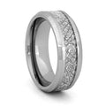 SHOOTING STAR III 8mm Meteorite-Look Inlay Ring 180.00