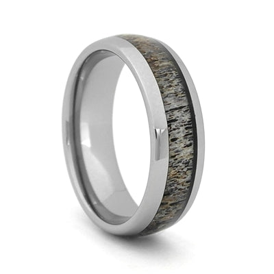 HUNTSMAN 8mm Comfort Fit Tungsten Carbide Antler Ring 360.00