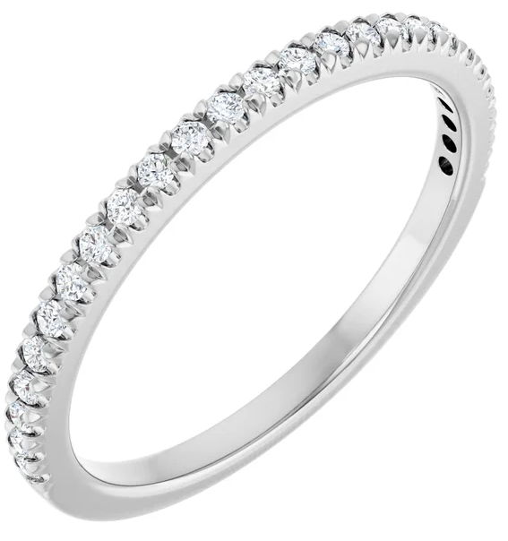 14K Half Eternity Diamond Band 1100.00