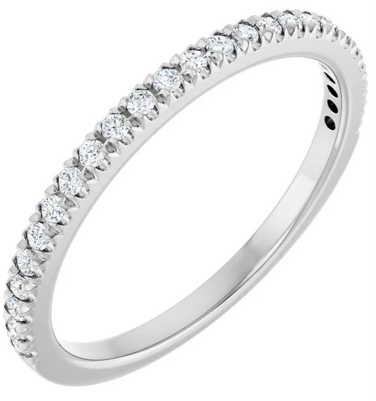 14K Half Eternity Diamond Band 1100.00