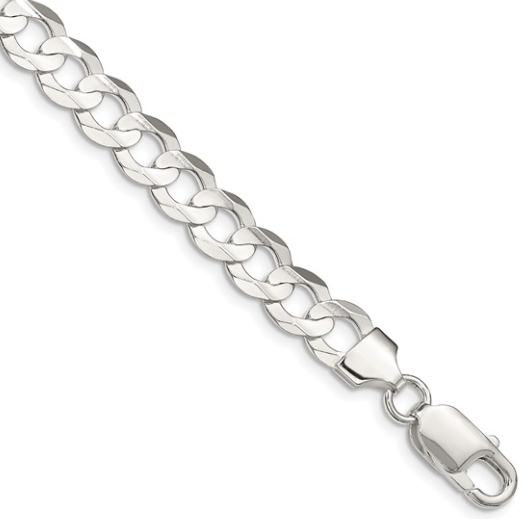 Curb Italian Silver Chain Bracelet 575.00