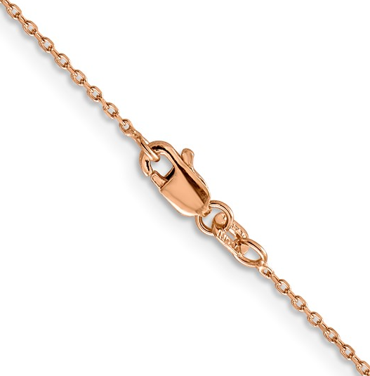 Gold Rose 14k Cable Chain 665.00