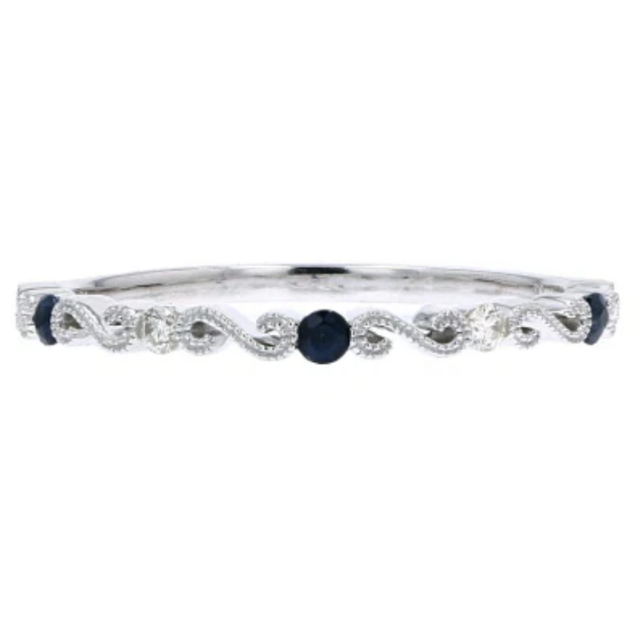 14K Diamond and Colored Stone Band 850.00