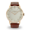LOCMAN 1960 Three Hands Quartz Tan Leather Strap 380.00