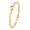 Peridot Yellow Gold Band 880.00