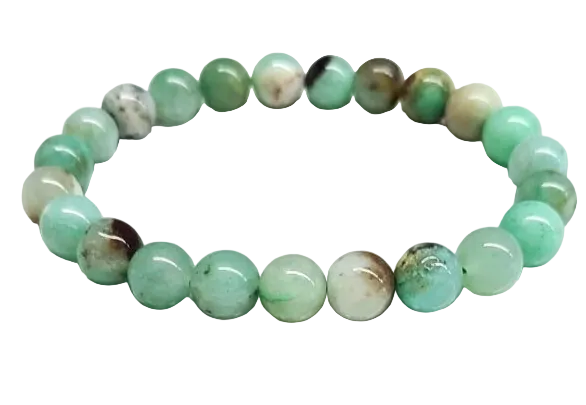 Chrysoprase Bead Bracelet 39.00