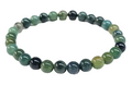 Moss Agate Bead Bracelet 29.00