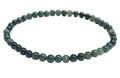 Moss Agate Bead Bracelet 19.00