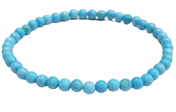Blue Howlite Bead Bracelet 19.00