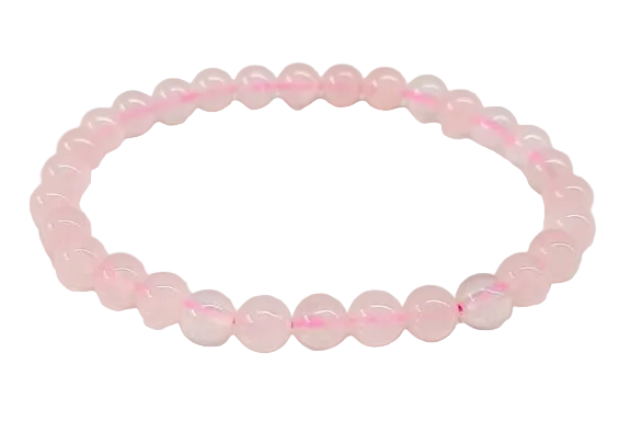 Rose Quartz Bead Bracelet 29.00
