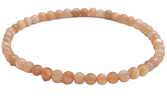 Moonstone Bead Bracelet 19.00