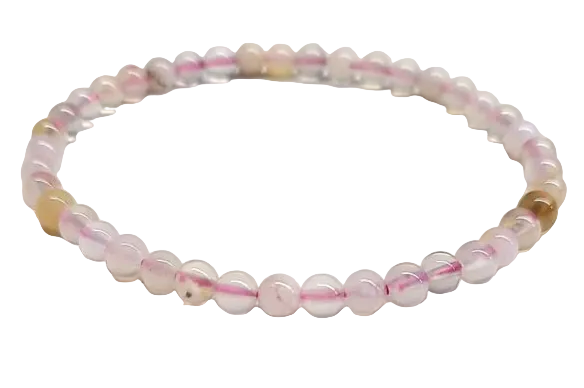 Cherry Flower Agate Bead Bracelet 19.00