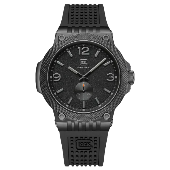 GLOCK Precision Men's Quartz Watch Black/Black 349.00