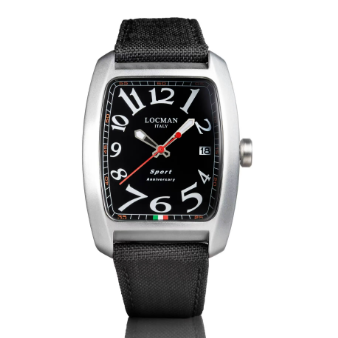 LOCMAN Sport Anniversary Three Hands Quartz Date Black 310.00