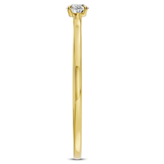 Lab Diamond Solitaire Stacking Ring 750.00