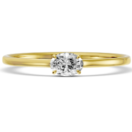 Lab Diamond Solitaire Stacking Ring 750.00