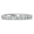 Diamond Half Eternity Band 14K White Gold 0.5ctw 3550.00