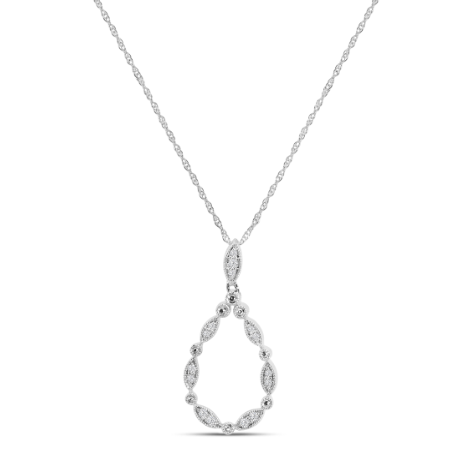 Art Deco Style Diamond and Gold Necklace 1850.00