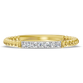 Diamond Gold Stacking Band 1050.00