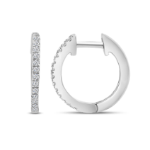 Diamond Hoop Huggies 1600.00