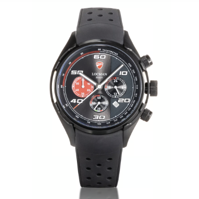 LOCMAN DUCATI Chrono S.S. PVD Silicone Strap 998.00