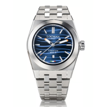 LOCMAN Blue Stealth Titanium Chronograph 925.00