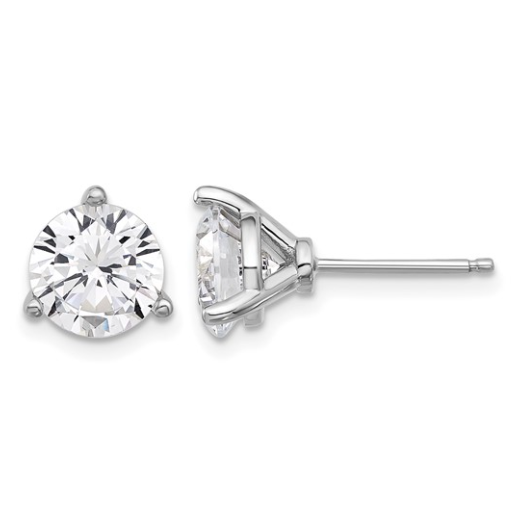 Sterling Silver CZ Stud Earring 125.00