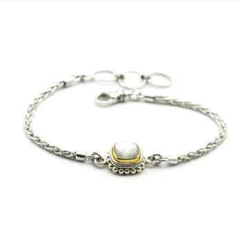 Mother of Pearl Sterling Silver Bracelet 300.00
