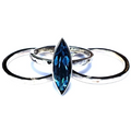 PADMA Topaz Ring Stack Sterling Silver 350.00