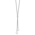 Freshwater Cultured Pearl 16" Lariat Necklace 355.00