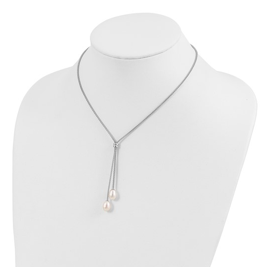 Freshwater Cultured Pearl 16" Lariat Necklace 355.00