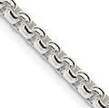 Sterling Silver Round Box Chain 22" 400.00