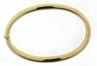 Italian Round Hinged Bangle 18ky 3200.00