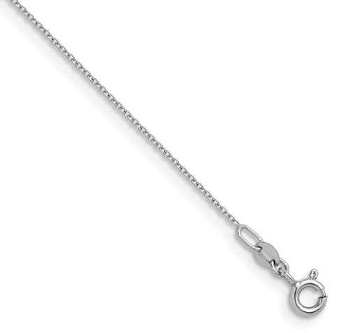 Gold 14k Cable Chain 1.0mm 18"-20" $655.00- $588.00