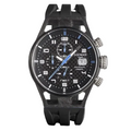 LOCMAN Montecristo Chrono Quartz Carbon Titanium Black Silicone Strap 1830.00