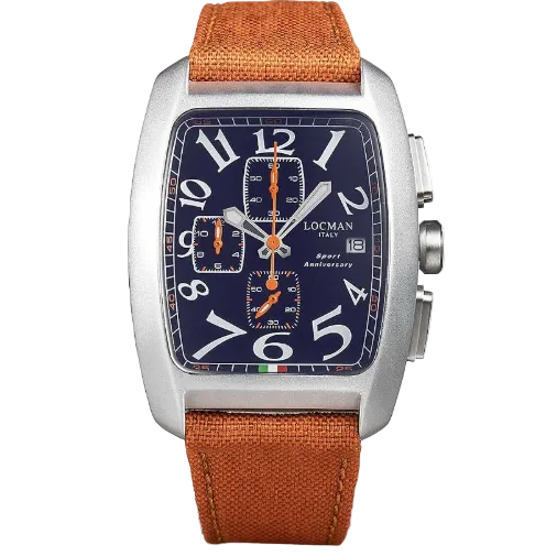 LOCMAN Sport Anniversary Chrono Quartz Date Orange 420.00