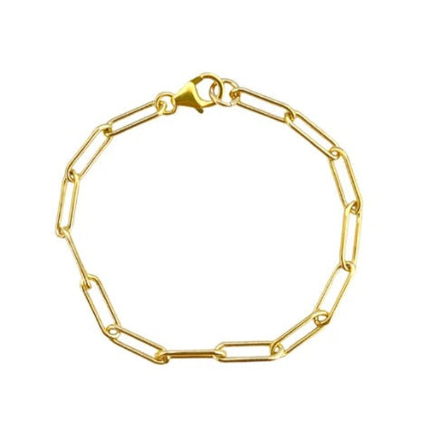 Harlow Paperclip Bracelet G.F 7" 100.00