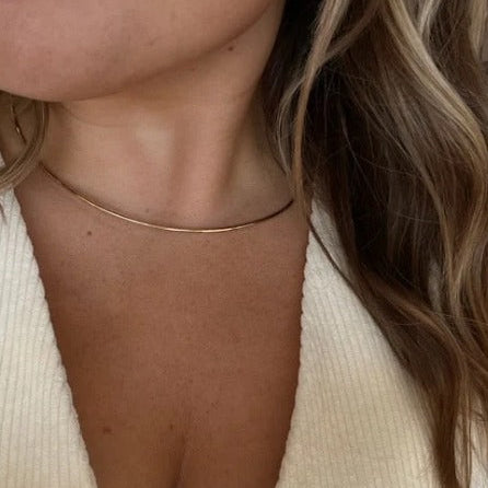 Stephani Wire Choker Cuff 18" 120.00
