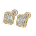 Stefani Gold Filled CZ Stud Earrings 60.00