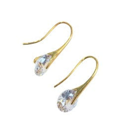 Lovelle CZ Gold Filled Drop Earring 100.00