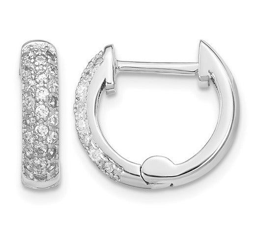 Freshwater Cultured Pearl and CZ Silver Drop Earrings SET $350