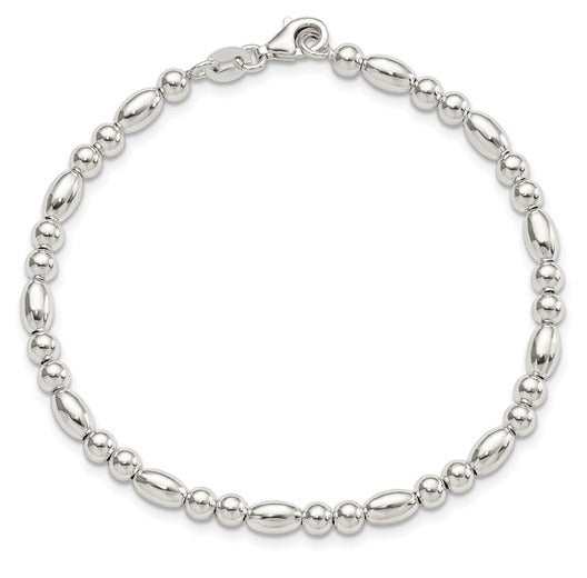 Sterling Beat Bracelet 7.5" $105