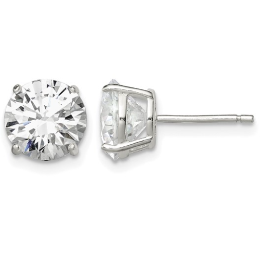 Sterling Silver CZ Stud Earring 90.00