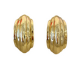 Simonet Gold Filled Ridged Hoops 75.00