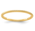 Yellow Gold Twisted Band 600.00