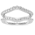 14K White Gold and Diamond Jacket 5050.00