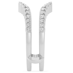 14K White Gold and Diamond Jacket 5050.00
