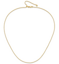 14K Yellow Gold Adjustable Rope Chain 1850.00
