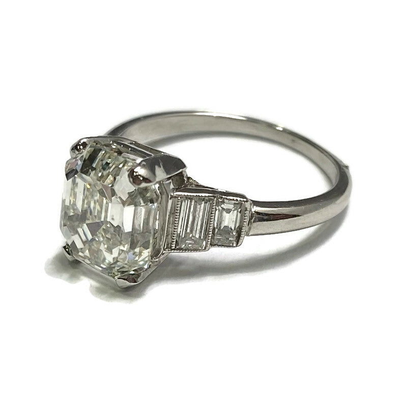 Diamond & Platinum Ring 3.24ct Dia GIA cert 33,500.00