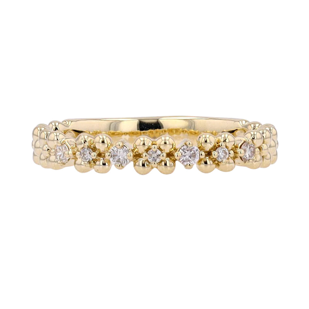 Diamond & 10k Gold Ring .10ct Dia 590.00